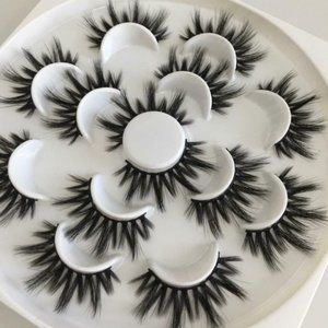 MINK Eyelashes Lashes 8D Eyelashes Fluffy